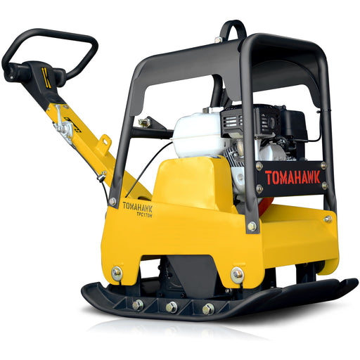 6.5 HP Honda Reverse Hydraulic Plate Compactor for Asphalt, Aggregate, Cohesive Soil Compaction - Sweatfully