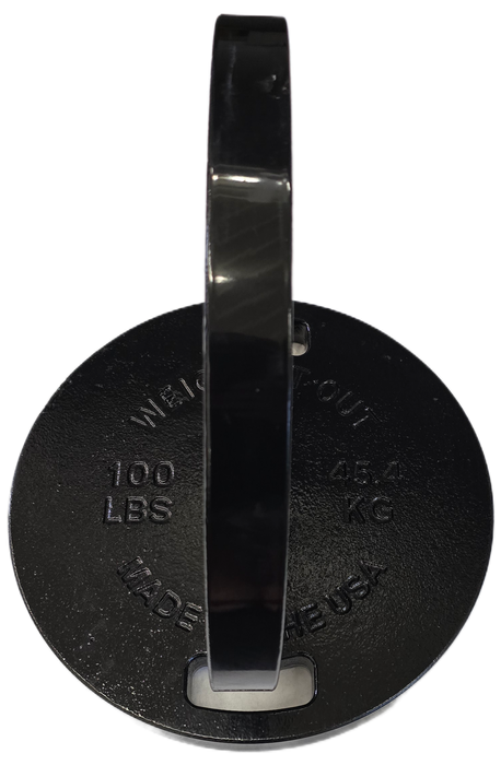 Cast Iron Machined Weight Plate Pairs - Sweatfully