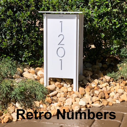 RadiantLight 27" tall ADDRESS MARKER Landscape Light - Garden Light - Sweatfully
