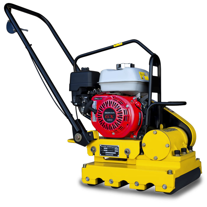 5.5 HP Honda Paver Roller Compactor 17x12 for Pavers, Bricks, Stone, Sand Compaction - Sweatfully