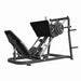 Excel Roller Bearing Leg Press - Muscle D Fitness - Plate Load Leg Press - Weight Storage Pegs - Adjustable Back Pad - Sweatfully