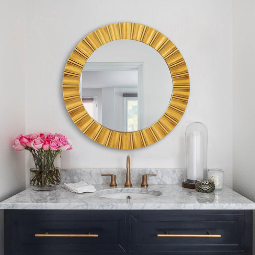 Round Wall Mirrors Decorative Modern Wall-Mounted Mirrors - Sweatfully