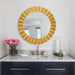 Round Wall Mirrors Decorative Modern Wall-Mounted Mirrors - Sweatfully