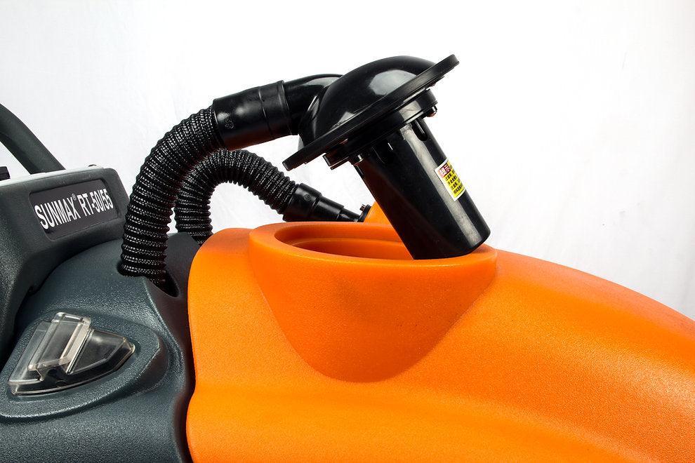 SUNMAX RT50+ 22" Battery Powered Automatic Floor Scrubber, Lithium Battery Power, 13.2 Water Tank, 30000 Sqft/H - Sweatfully