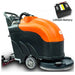SUNMAX RT50+ 22" Battery Powered Automatic Floor Scrubber, Lithium Battery Power, 13.2 Water Tank, 30000 Sqft/H - Sweatfully