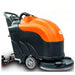 SUNMAX RT50 Battery Powered Walk-Behind Floor Scrubber, 22" Brush Cleaning Path, 30000 Sqft/h Efficiency - Sweatfully