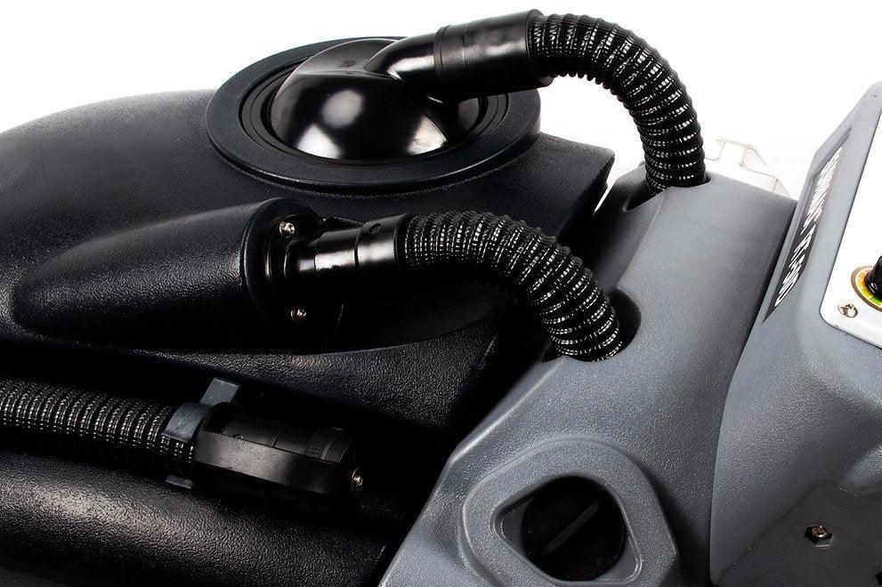 SUNMAX RT50D Self-Propelled Floor Scrubber - 22" Width, 36,000 sqft/h Dryer, 22" Cleaning Width, 36,000 sqft/h - Sweatfully