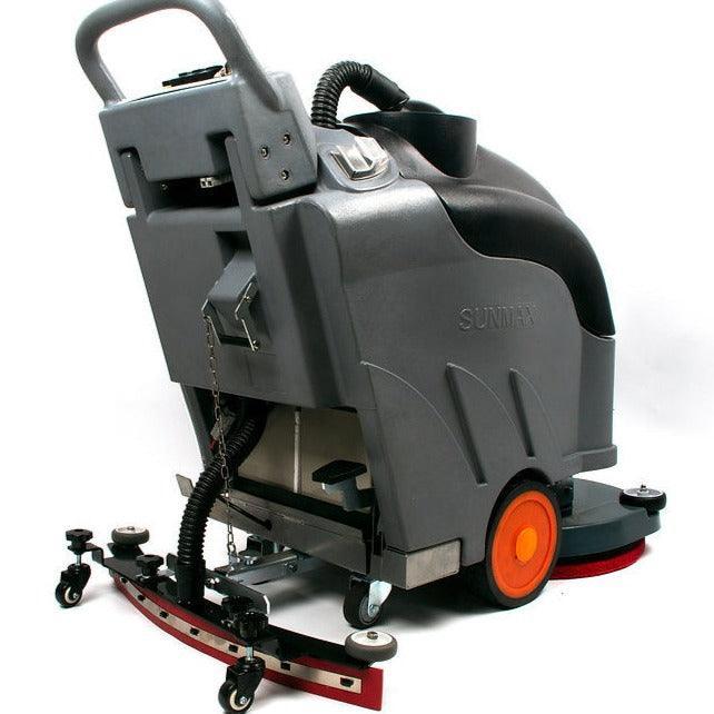 SUNMAX RT50D Self-Propelled Floor Scrubber - 22" Width, 36,000 sqft/h Dryer, 22" Cleaning Width, 36,000 sqft/h - Sweatfully