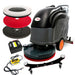 SUNMAX RT50D+ Self-Propelled Battery Powered Floor Scrubber Dryer, 22" Brush Cleaning Path, Lithium Battery - Sweatfully
