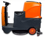 SUNMAX RT70 Ride-On Floor Scrubber Machine, 22" Brush Cleaning Path, 48000 Sqft/h Efficiency - Sweatfully