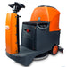 SUNMAX RT70+ Ride-On Floor Scrubber Machine, Lithium Battery, 22" Cleaning Path, 48000 Sqft/h Working Efficiency - Sweatfully