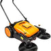 SUNMAX RT980S 38" Manual Push Powered Floor Sweeper, Triple Brooms, 38000 Sqft/h Efficiency - Sweatfully