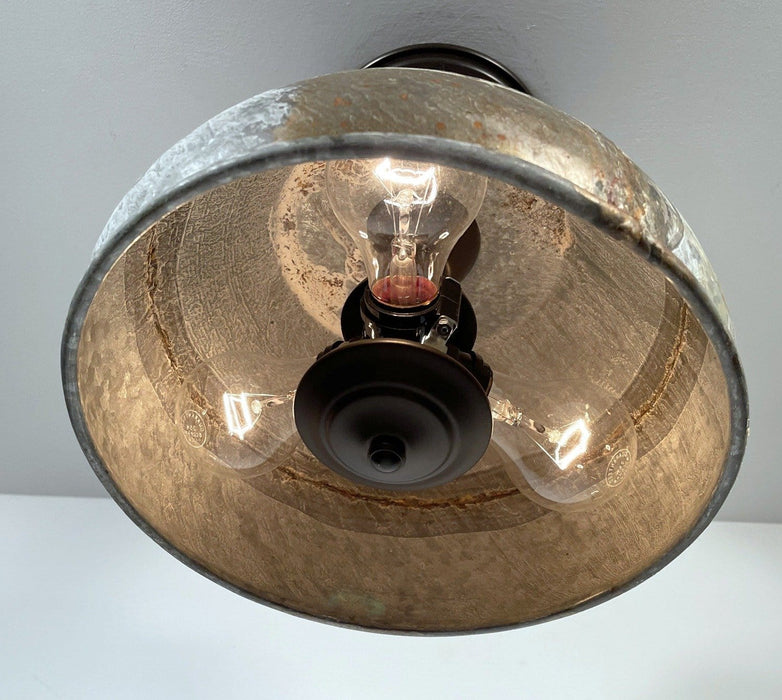 Rustic Bucket Farmhouse Light Fixture - Sweatfully