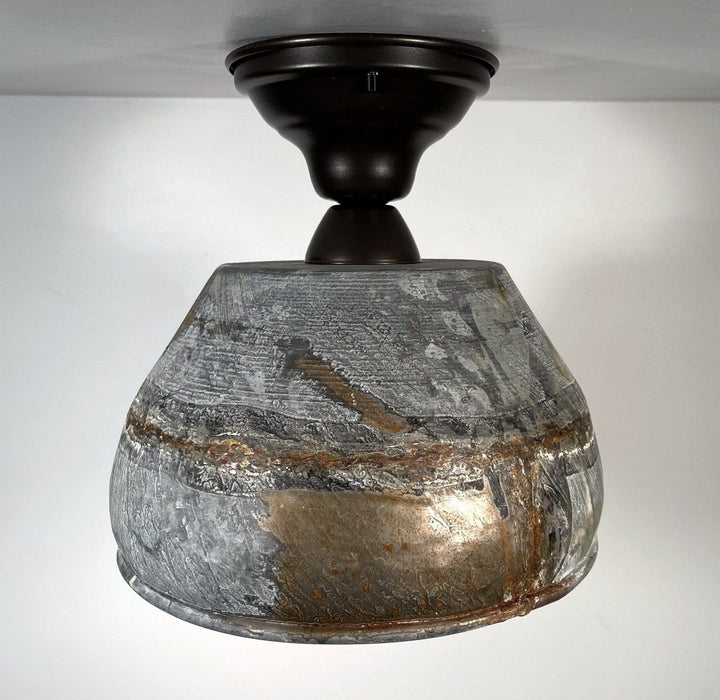 Rustic Bucket Farmhouse Light Fixture - Sweatfully