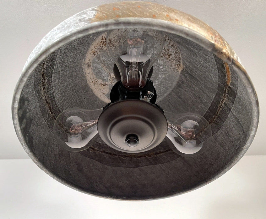 Rustic Bucket Farmhouse Light Fixture - Sweatfully