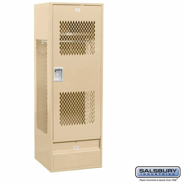 Salsbury 24" Wide Vented Gear Metal Locker - 6 Feet High - 24 Inches Deep