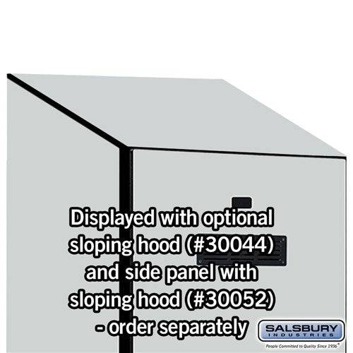 Salsbury 24" Wide Designer Wood Gear Locker - 6 Feet High - 24 Inches Deep