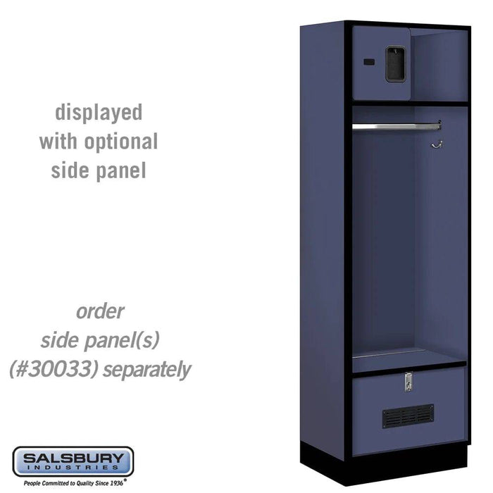 Salsbury 24" Wide Designer Wood Open Access Locker - 6 Feet High - 18 Inches Deep