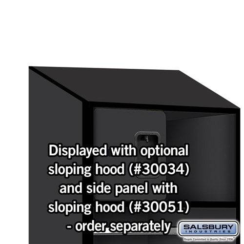 Salsbury 24" Wide Designer Wood Open Access Locker - 6 Feet High - 18 Inches Deep