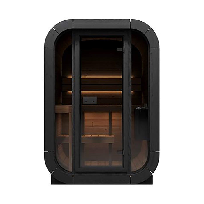 SaunaLife Model CL3G Cube-Series Outdoor 2-Person Home Sauna Kit (SAK23721) - Sweatfully