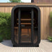 SaunaLife Model CL3G Cube-Series Outdoor 2-Person Home Sauna Kit (SAK23721) - Sweatfully
