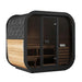 SaunaLife Model CL5G 4-Person Cube-Series Luxury Wooden Outdoor Home Sauna Kit [SL-MODELCL5G] (SAK91835) - Sweatfully