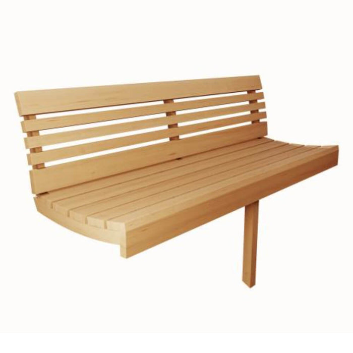 SaunaLife Model E8 Ergo Series 6-Person Outdoor Thermo-Spruce Sauna Barrel [SL-MODELE8] (SAK31809) - Sweatfully