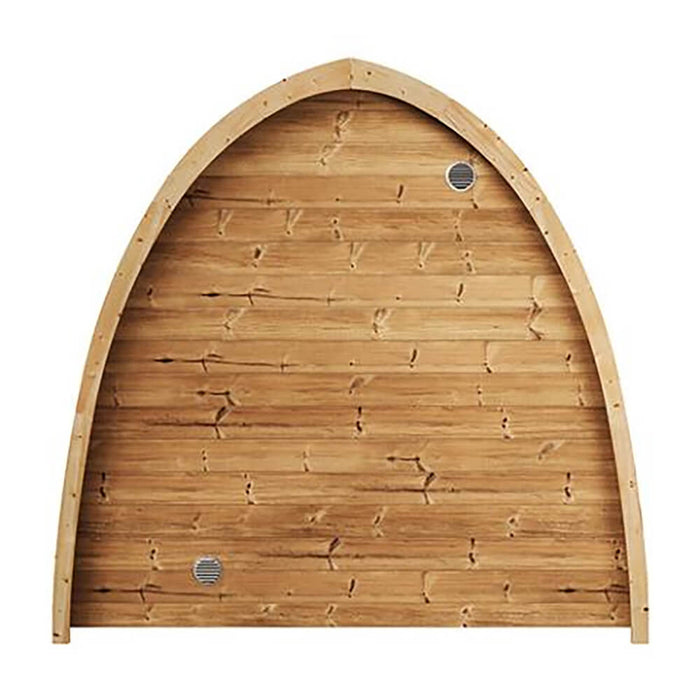 SaunaLife Model G3 Garden-Series Luxury Wooden Outdoor Home Sauna Kit [SL-MODELG3] (SAK94768) - Sweatfully