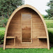 SaunaLife Model G3 Garden-Series Luxury Wooden Outdoor Home Sauna Kit [SL-MODELG3] (SAK94768) - Sweatfully