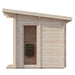 SaunaLife Model G4 6-Person Garden-Series Luxury Wooden Outdoor Home Sauna Kit [SL-MODELG4] (SAK92514) - Sweatfully