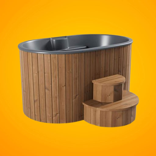 SaunaLife Model S2N Premium 2-Person Cold Plunge And Hot Immersion Tub [MODEL-S2N] (SAK18296) - Sweatfully