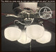 Schoolhouse Milk Glass Ceiling Fan LIGHT KIT - Sweatfully