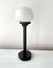 Schoolhouse Milk Glass Tall Table Lamp - Sweatfully