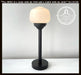 Schoolhouse Milk Glass Tall Table Lamp - Sweatfully