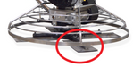 Set of 4 - 6″ x 14″ Replacement Finishing Trowel Blades Bar Mount for Tomahawk 36" Power Trowels - Sweatfully