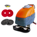 RT120 34" Self-Propelled Floor Scrubber Machine, 33-gal Tank, 75,000 sqft/h - Sweatfully