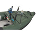 Sea Eagle 385FTA FastTrack 2 Persons Angler Inflatable Hunter Green Fishing Kayak, 12FT [385FTA] (SAK80139) - Sweatfully
