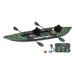 Sea Eagle 385FTA FastTrack 2 Persons Angler Inflatable Hunter Green Fishing Kayak, 12FT [385FTA] (SAK80139) - Sweatfully