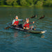 Sea Eagle 385FTA FastTrack 2 Persons Angler Inflatable Hunter Green Fishing Kayak, 12FT [385FTA] (SAK80139) - Sweatfully
