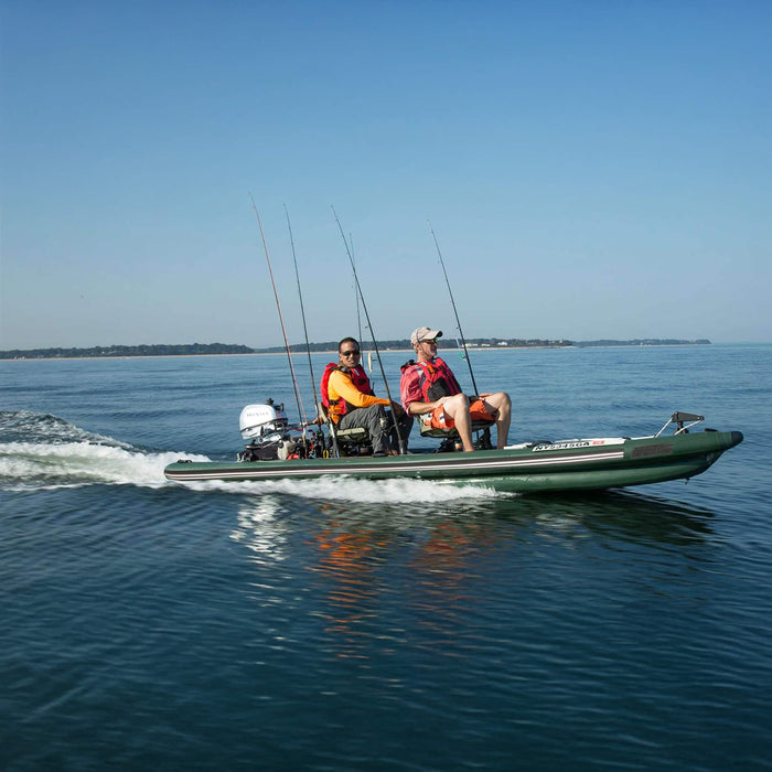 Sea Eagle Boats FSK16K FishSkiff™ Inflatable Fishing Boat, 16FT (SAK57351) - Sweatfully