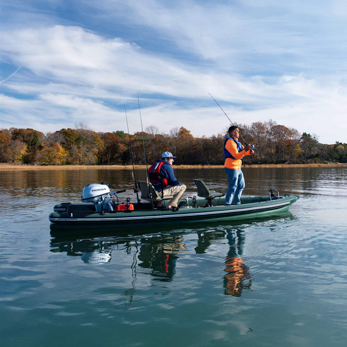 Sea Eagle Boats FSK16K FishSkiff™ Inflatable Fishing Boat, 16FT (SAK57351) - Sweatfully