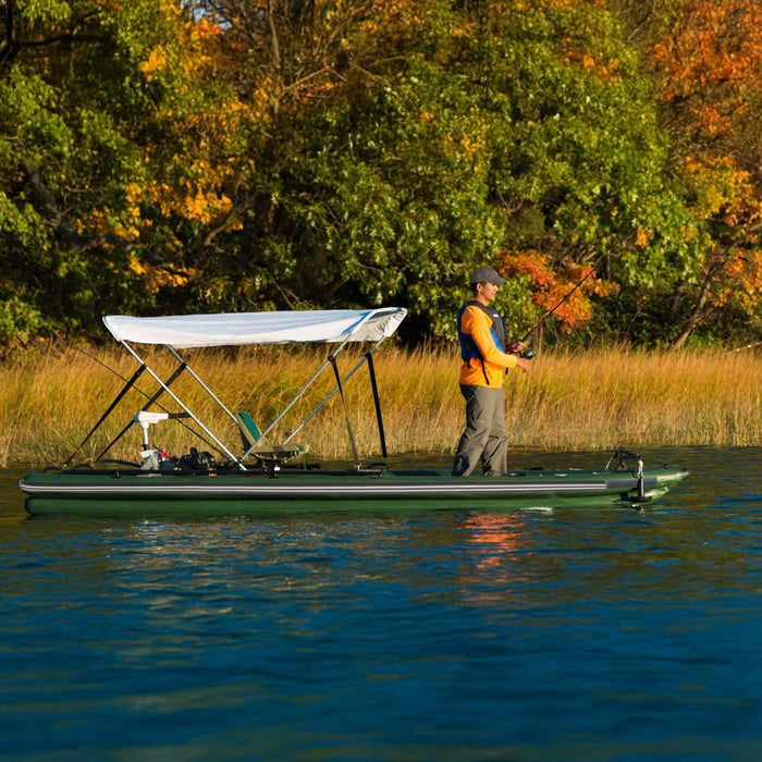 Sea Eagle Boats FSK16K FishSkiff™ Inflatable Fishing Boat, 16FT (SAK57351) - Sweatfully