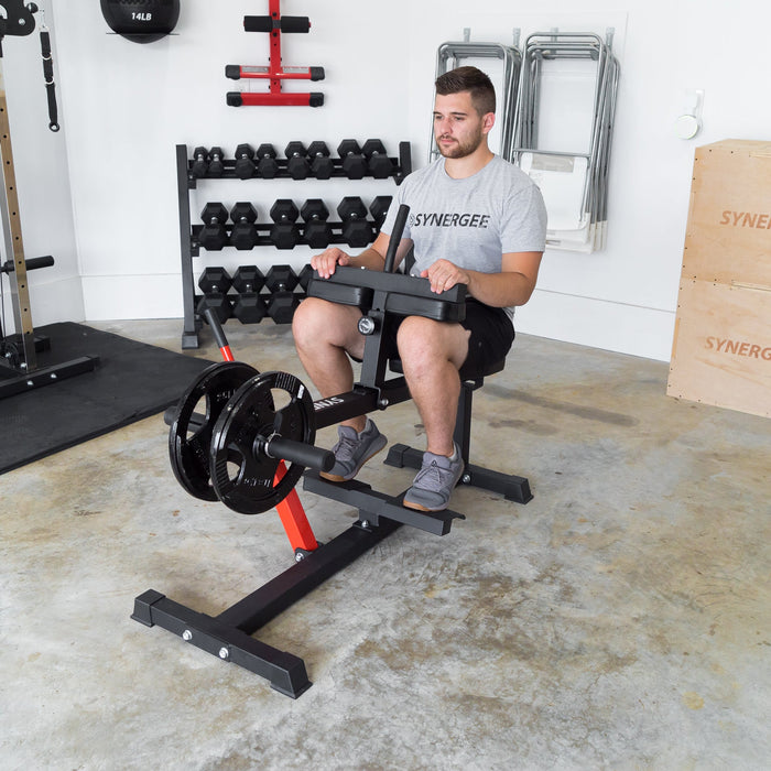 Synergee Seated Calf Raise Machine - Sweatfully