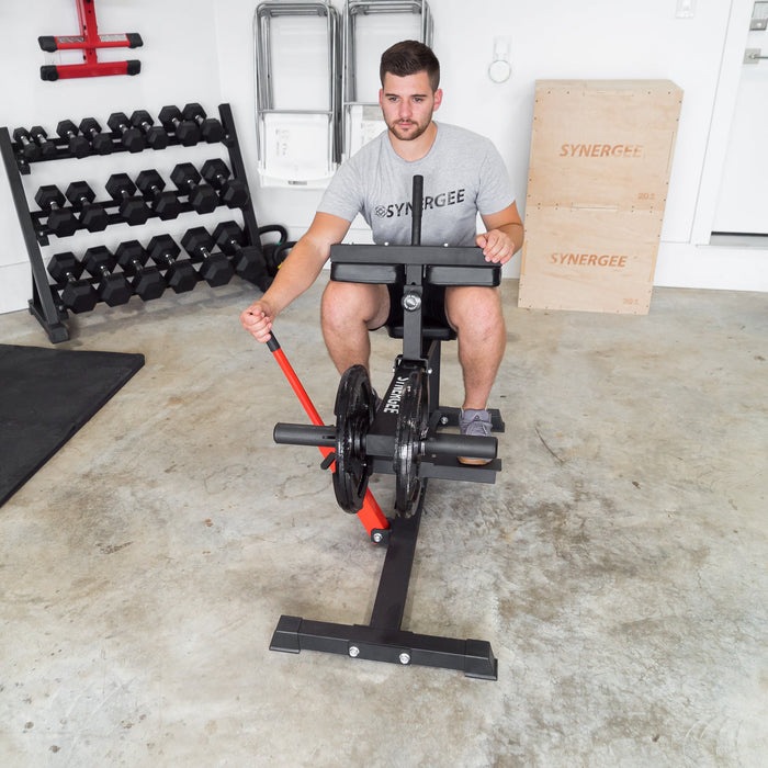 Synergee Seated Calf Raise Machine - Sweatfully