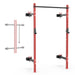 Synergee 2200 Series Folding Squat Rack - Sweatfully