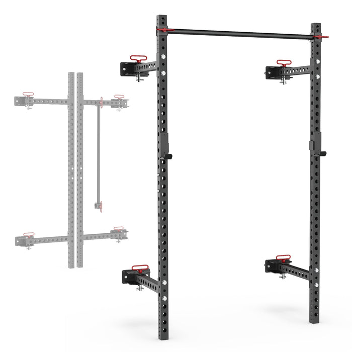 Synergee 2200 Series Folding Squat Rack - Sweatfully