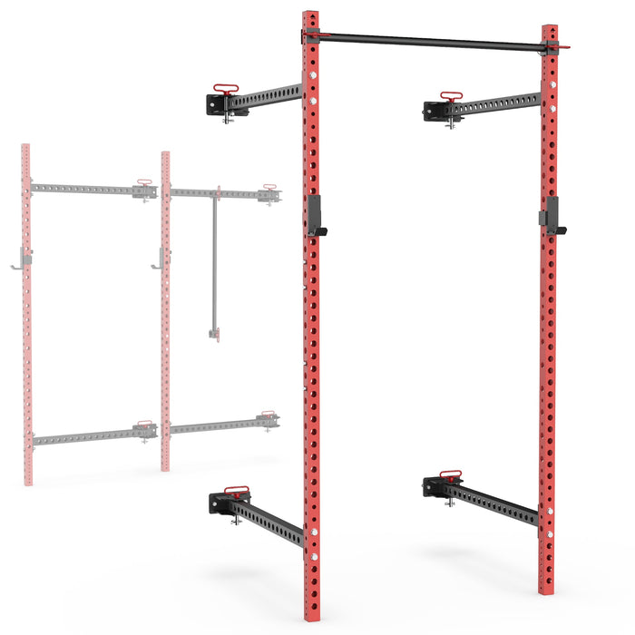 Synergee 2200 Series Folding Squat Rack - Sweatfully