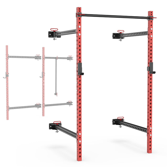 Synergee 2200 Series Folding Squat Rack - Sweatfully