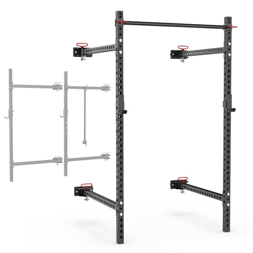 Synergee 2200 Series Folding Squat Rack - Sweatfully