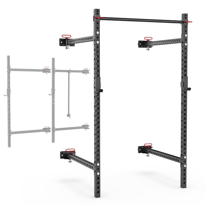 Synergee 2200 Series Folding Squat Rack - Sweatfully